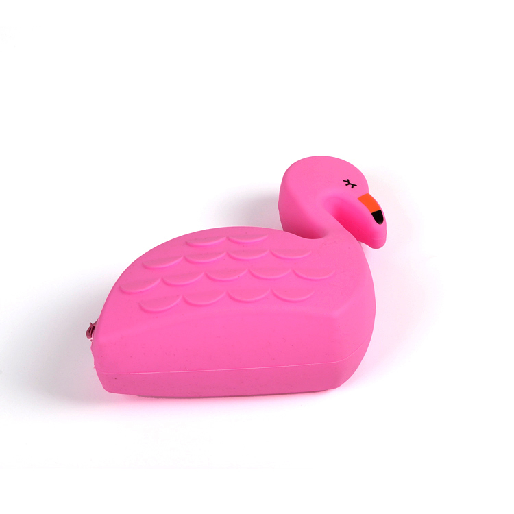 硅膠火烈鳥(niǎo)零錢包 硅膠火烈鳥(niǎo)零錢包